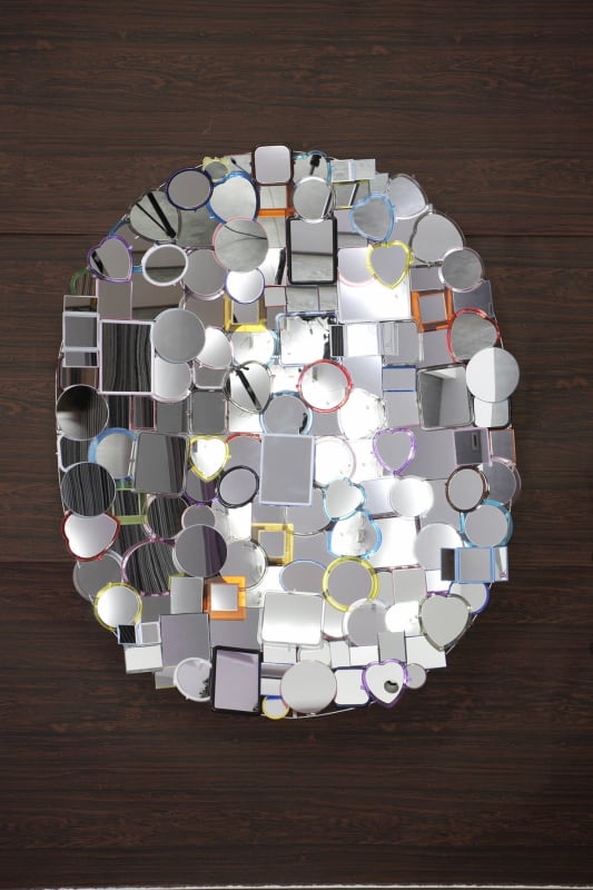 Yuichi Higashionna Mirror Object (Untitled II), 2008 Mirrors 47 1/4 x 59 x 10 inches 120 x 150 x 25.4 cm