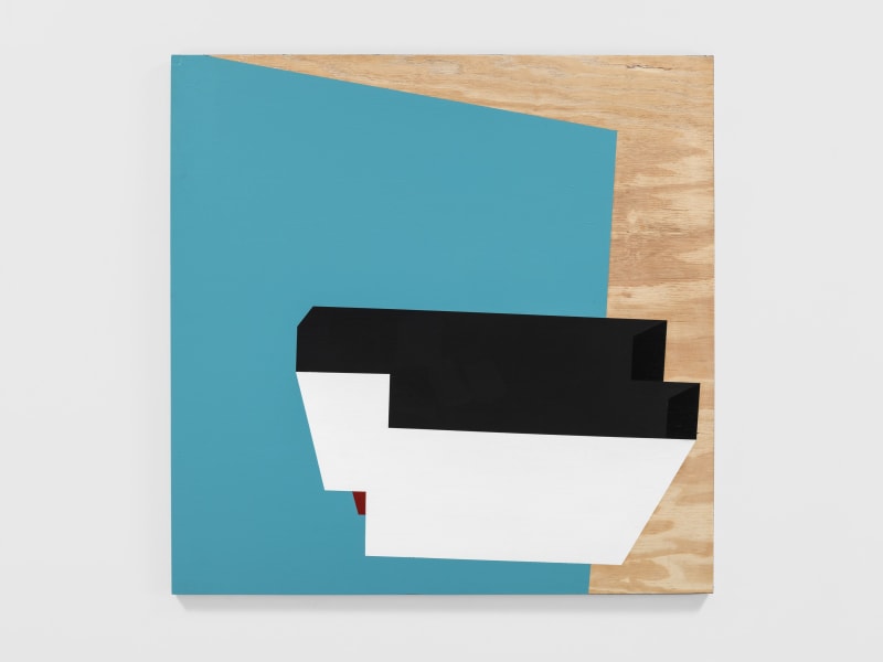 Serge Alain Nitegeka Colour & Form XXIII, 2016 Paint on wood 48 x 48 inches 122 x 122 cm