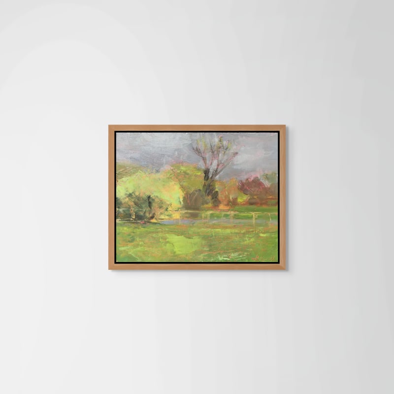 Lauren Kindle, Spring Field in the Morning, 2025