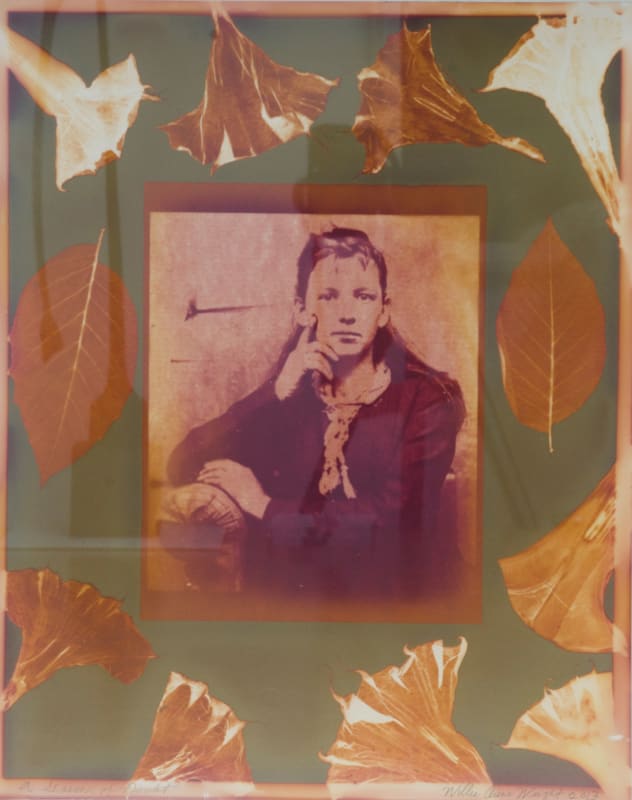 Willie Anne Wright A Season of Doubt, 2013 Lumen print 18 1/2 x 22 1/2 framed Unique