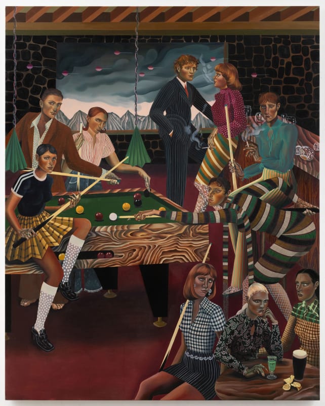 Jessie Makinson Nip and a half, 2025 Oil on canvas 200 x 160 cm 78 3/4 x 63 inches