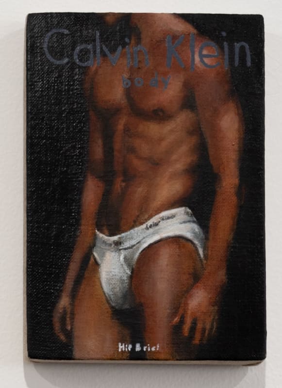 Dorus Tossijn 1998, 2018-2025 Oil on linen 15 x 10.3 cm 5 7/8 x 4 inches