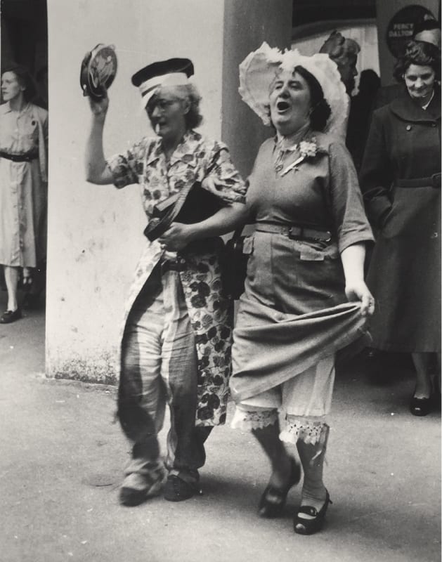 Grace Robertson, Pub Outing, 1954