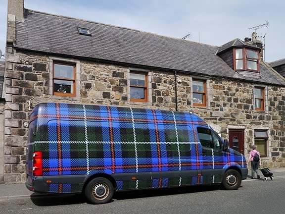 The Caravan Gallery, Tartan Van, 2014