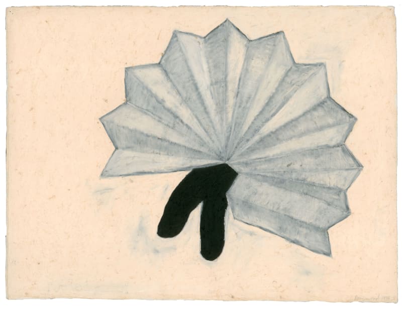 Harmony Hammond, Ruffled Waters, 1975