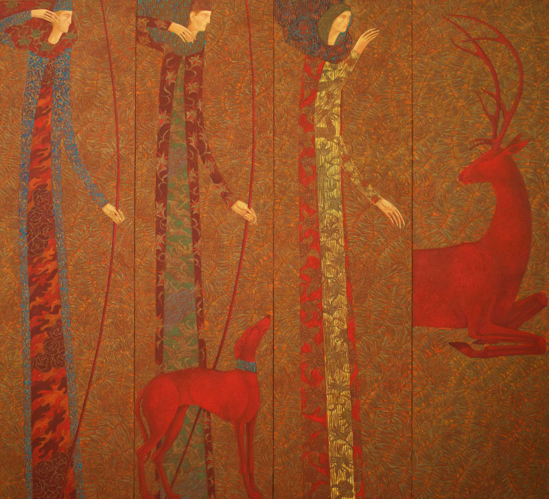 Timur D'Vatz, Autumn (four panels)