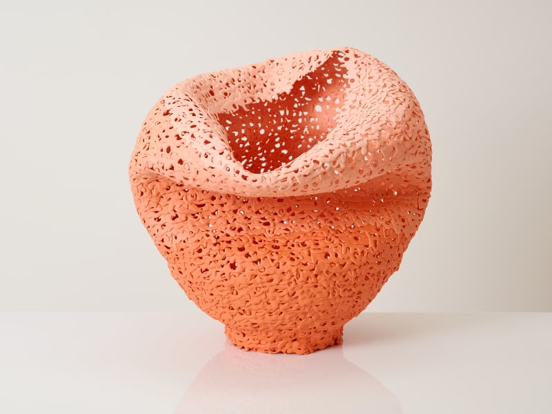Mimi Joung I knew who the lantern belonged to, 2021 Porcelain 60 x 50cm Series: In Watermelon Sugar