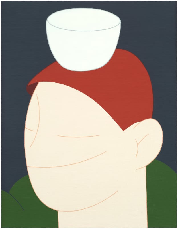 Ung-Pil Byen Someone, 2024 Oil on canvas 41 x 32 cm