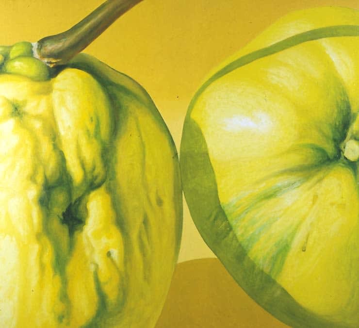 Fabio Aguzzi Toni, Giallo, 2003 Olio su tela / Oil on canvas 110 x 110 cm 43 1/4 x 43 1/4 in