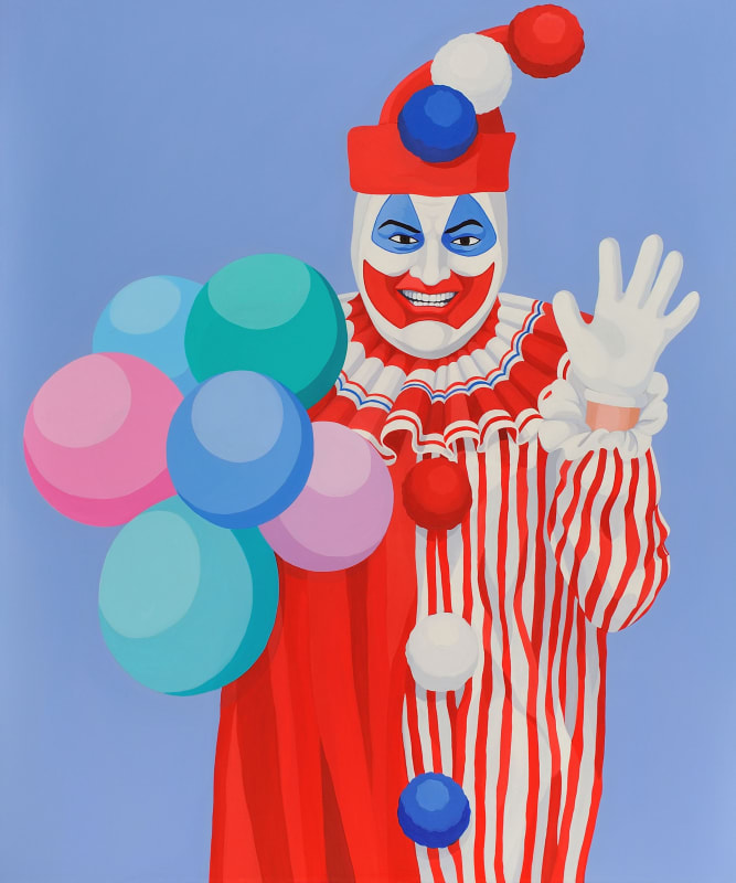 Giuseppe Veneziano Pogo the Clown, 2011 Acrilico su tela / Acrylic on canvas 120 x 100 cm 47 1/4 x 39 3/8 in