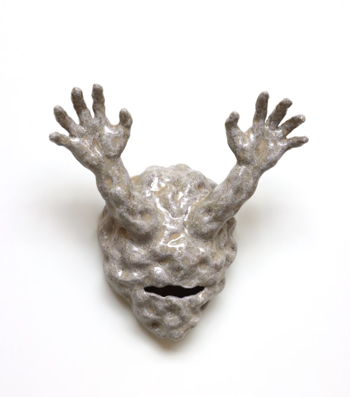 William Cobbing chape, 2021 glazed ceramic 33 x 30 x 15 cm