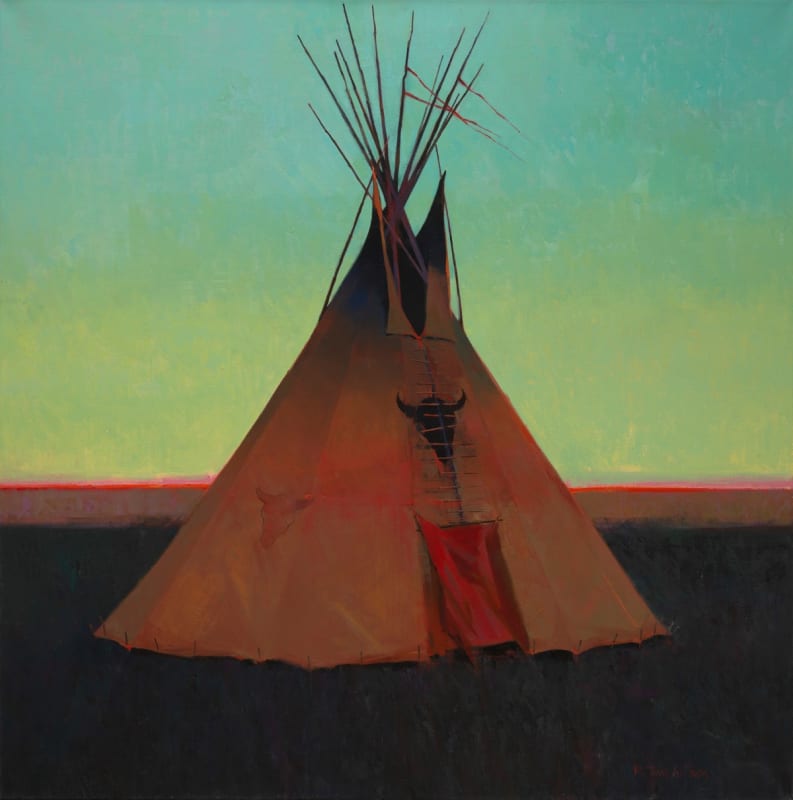 R. Tom Gilleon, Black Bull 48 x 48 Gilleon