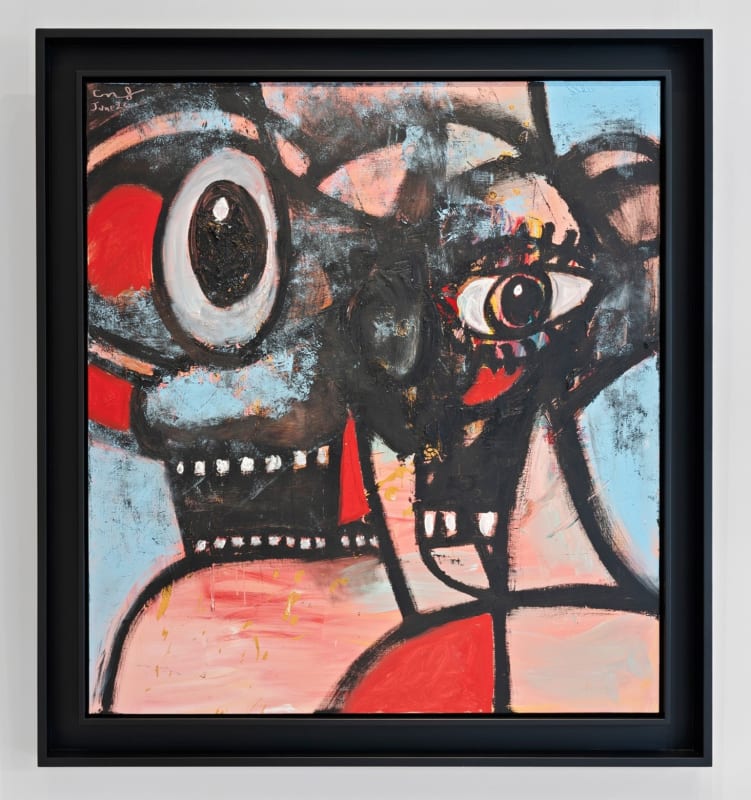 George Condo, Eyes Wide Open, 2022