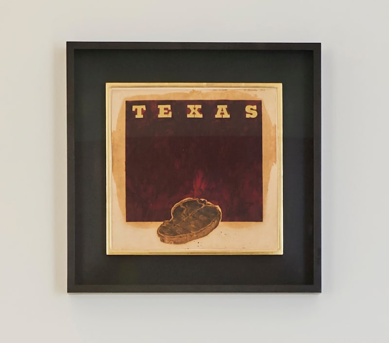 Ed Ruscha, Texas, 1962