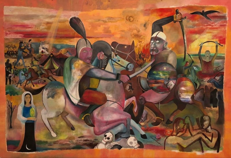 Sadra Baniasadi, The Battle Between Fear and Faith, 2025