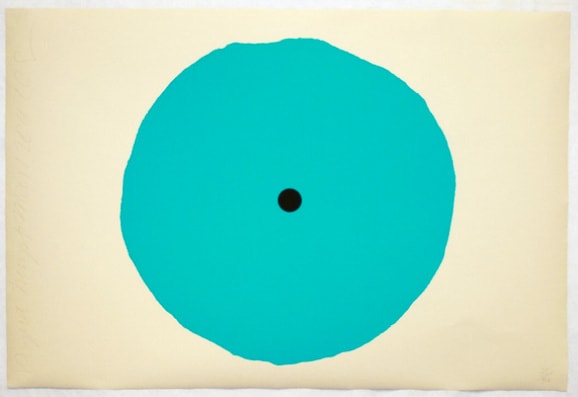 Donald Sultan, Aqua Trumpet, March 1, 2011