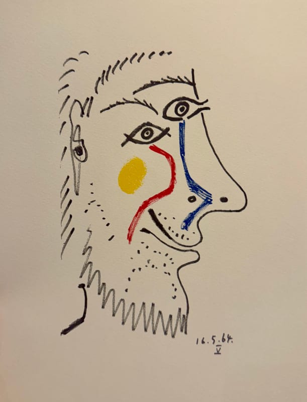 Pablo Picasso, Taste of Happiness, 16.5.64 V, 1970