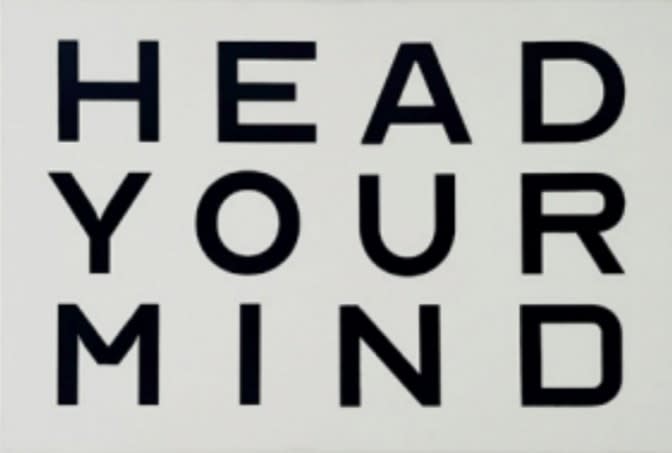 Randoald Sabbe, Head your mind, 2024
