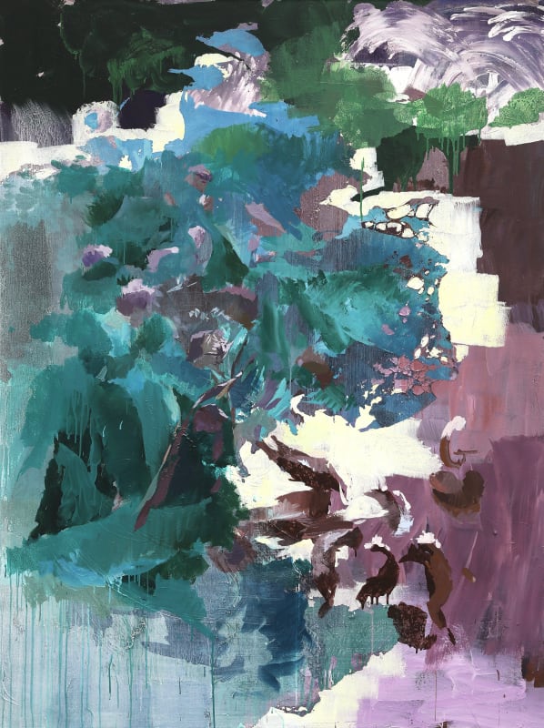LU Song Dance of Trees #16 树舞 #16, 2023 Acrylic on canvas 布面丙烯 200 × 150 cm