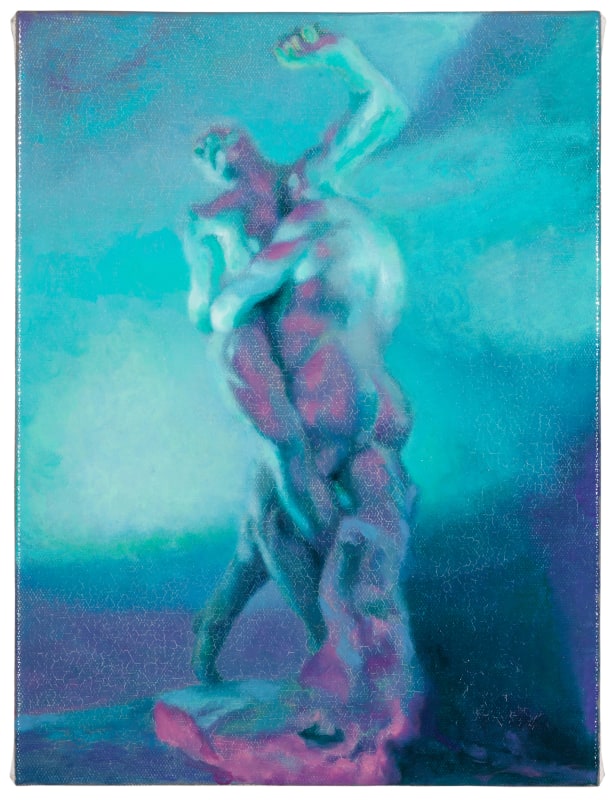 ZHANG Yunyao Intimacy (1/2) 亲密 (1/2), 2015 Oil on canvas 布面油画 40 x 30 cm
