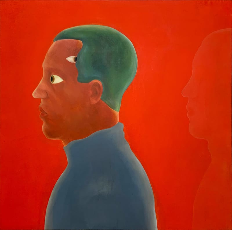 陳昭宏 Hilo Chen 無題 Untitled , 1969 畫布油彩 oil on canvas 110 x 110 cm