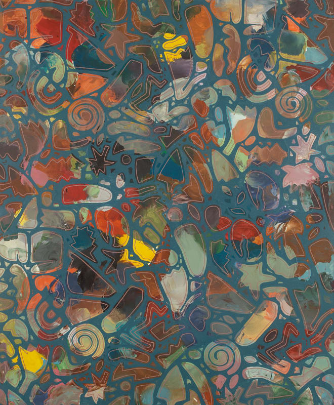 Abderrazak Sahli Untitled III, 2006 Acrylic on canvas 176 X 145 CM