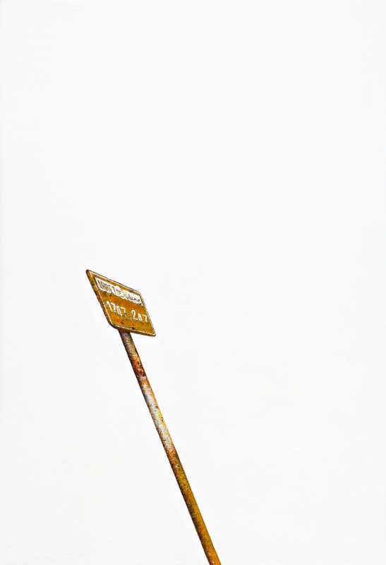 Mohamed Amine Inoubli Canicule, 2024 Acrylic on canvas 75x110cm