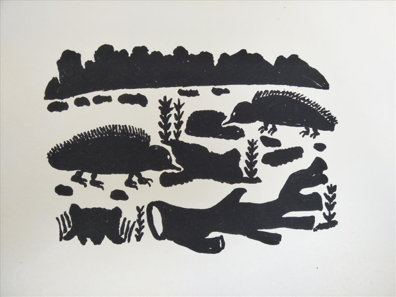 Violet Hammer, Good hunting ground for Nyinbu (Echidna) , 2019