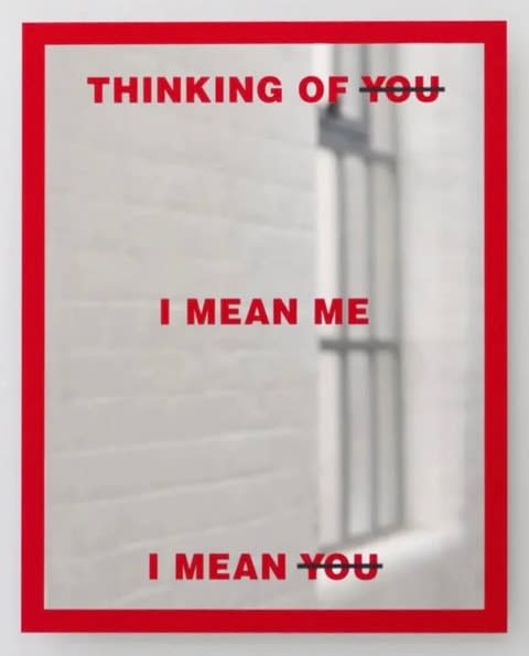 Barbara Kruger, Untitled (Mirror), 2024