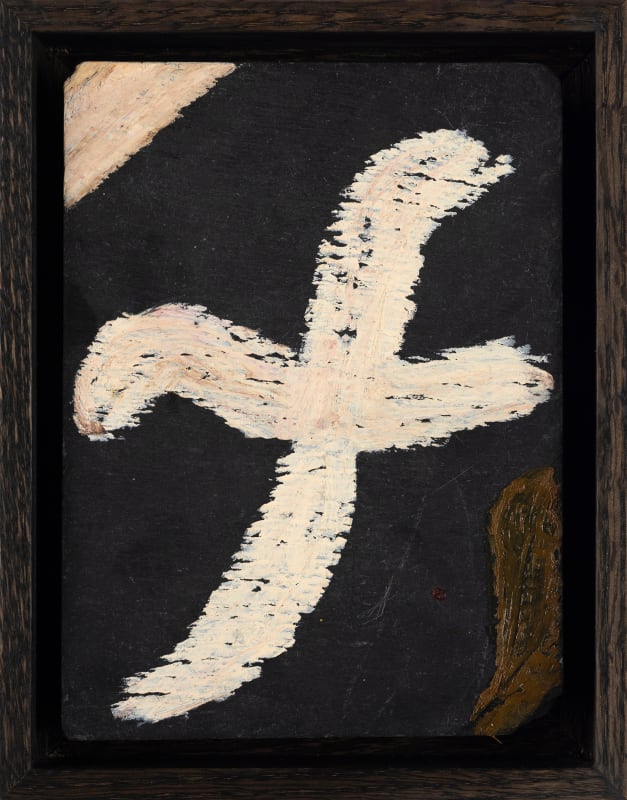 Lottie Consalvo Imagine this (I) , 2025 Oil Stick & Acrylic on slate 230 x 180mm