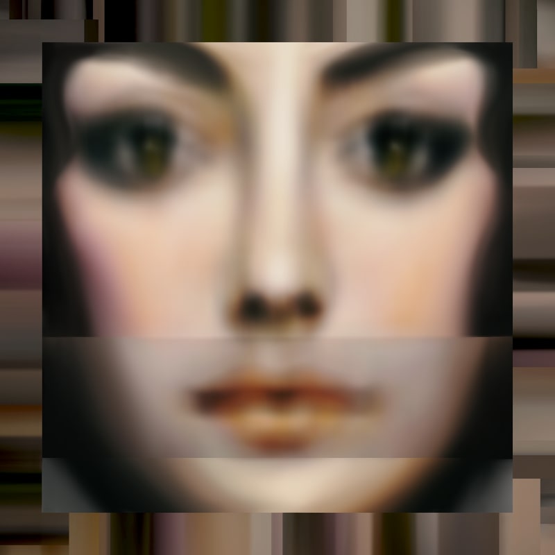 Martina Ziegler, MP (Multiple Portraits) ICONS / 1 (Nicht von dieser Welt), 2025