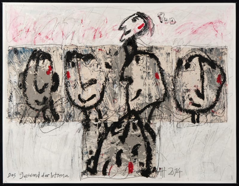 Alexandra Huber, Das Gewand der Interna, 2014