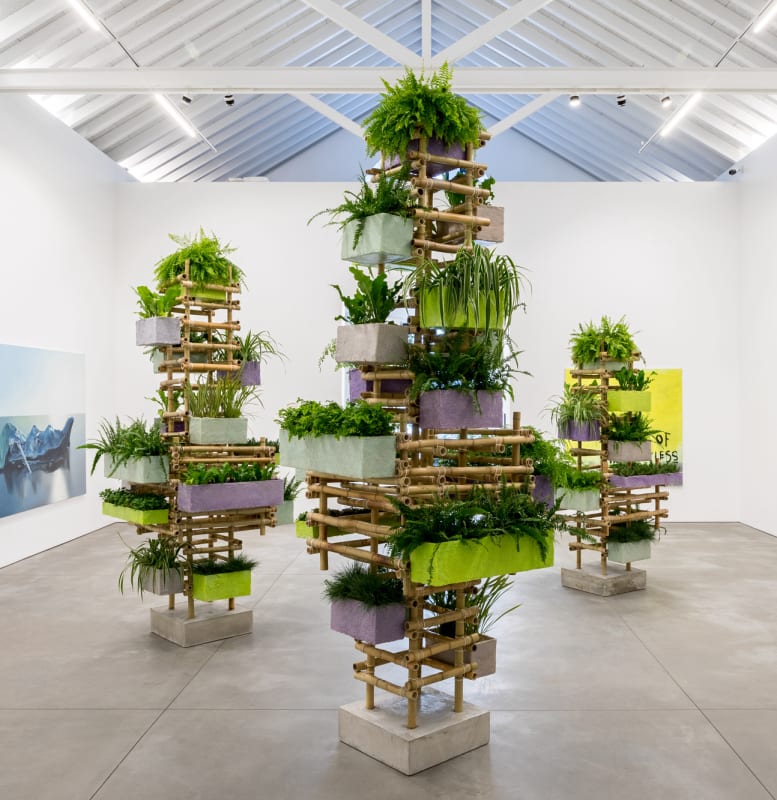 Adrien Missika, Jardin d’Hiver (installation), 2013