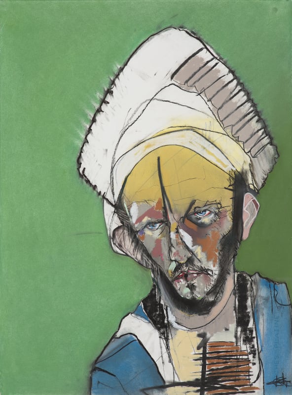 Kris Hargis, A downward glance, 2018