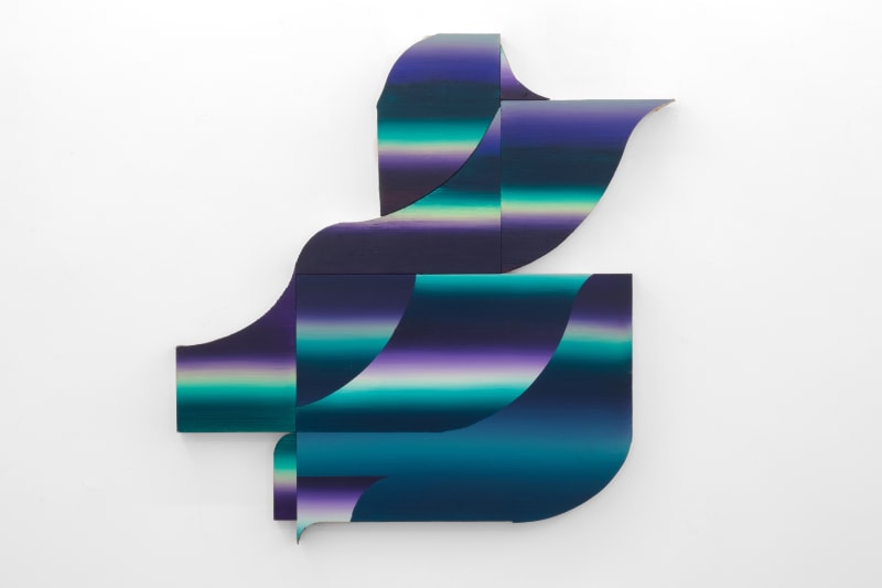 Rafael Alonso Essa é uma noite especial, 2024 Tinta acrílica sobre compensado [Acrylic paint on plywood] 107 x 104 cm [42 1/8 x 41 in]