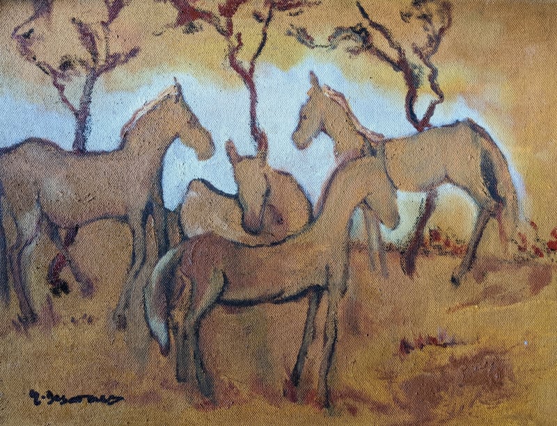 Georges DESARMES, Horses, 2024