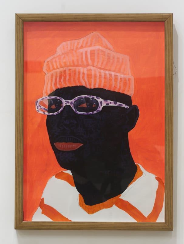 Kwesi Botchway Gift, 2020 Acrylic on Paper 40 x 58 cm