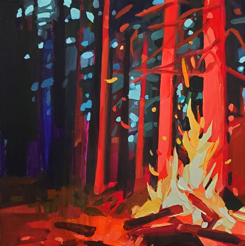 Shelley Mansel, Fire Woods Right, 2025