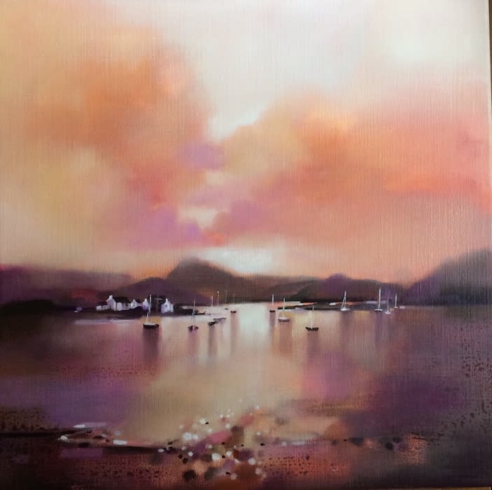 Emma S Davis RSW, Autumn Sky, Plockton
