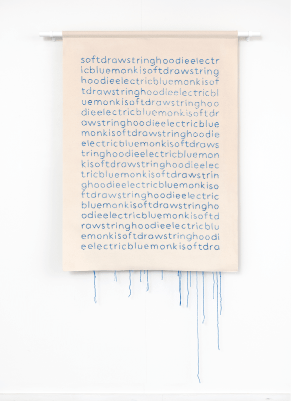 Susanne Roti, Washed Blue, 2024-25