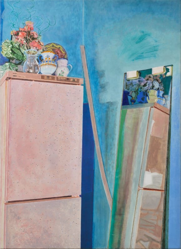 Marilyn Hallam, Fridge and Mirror, 2002-4