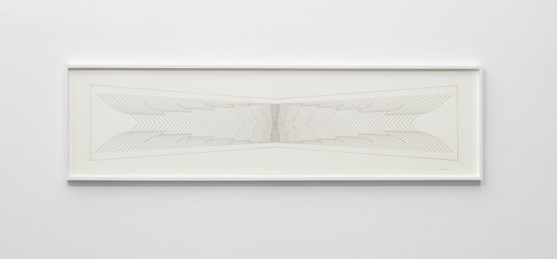 Channa Horwitz 8 Part Fugue III, 1981 Ink on mylar