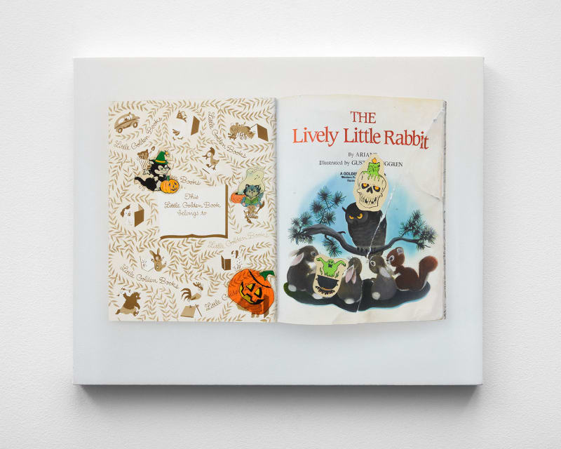 Sayre Gomez Story time, 2022 Acrylic on canvas 16 x 20 inches 40.5 x 50.8 cm.