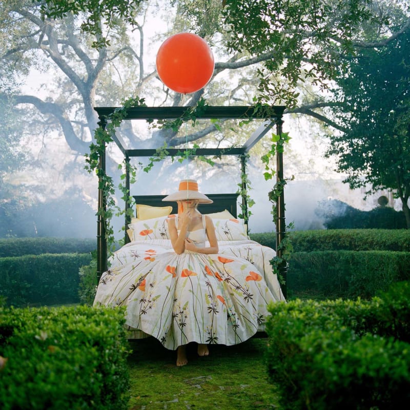 Rodney Smith Maria Holding Orange Balloon, Charleston, SC Archival pigment print 20 x 20 inches 40 x 40 inches 58 x 58 inches Shared edition of 25