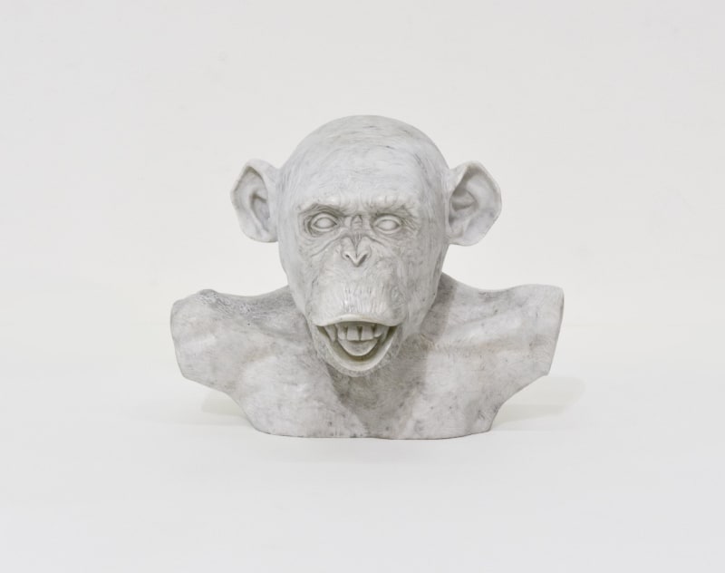 Lisa Roet Moments of Communication No.8, 2020 carrara marble 280 x 330 x 230mm