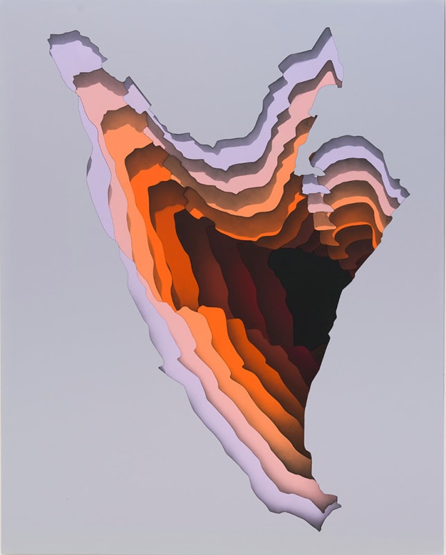 1010 Abyss_107, 2016 acrylic glass on aluminum dibond 31 1/2 x 39 in. 80.01 x 99.06 cm