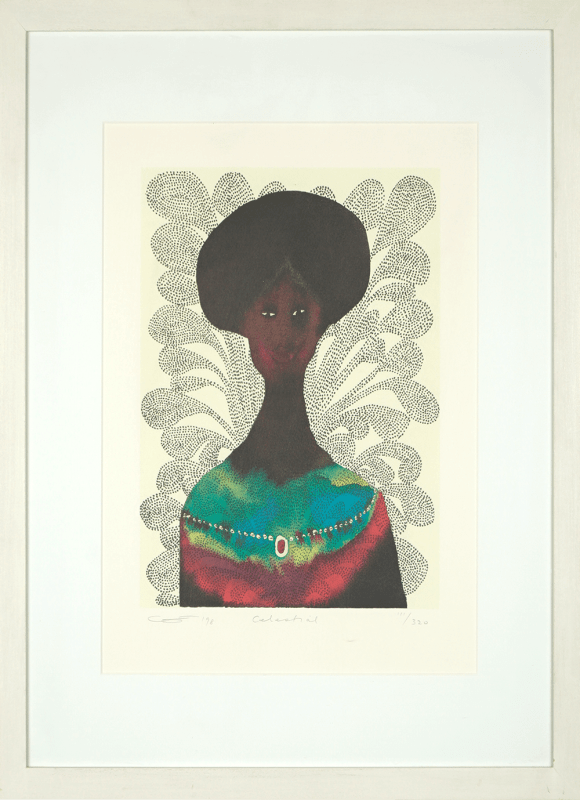 Chris Ofili, Celestial, 1998