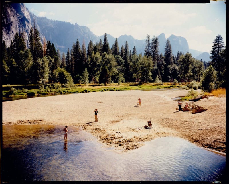 Stephen Shore, Merced River, Yosemite, National Park, California, August 13, 1979