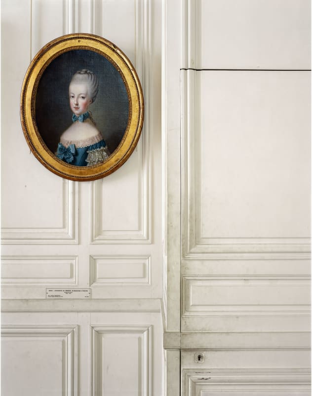 Robert Polidori, Portrait of Marie-Antoinette de Lorraine-Habsbourg, by Jean-Bapiste Charpentier, 1er Antichambre du Dauphin, (33A)CCE.01.034, Corps Central - RdC, Versailles, 2007