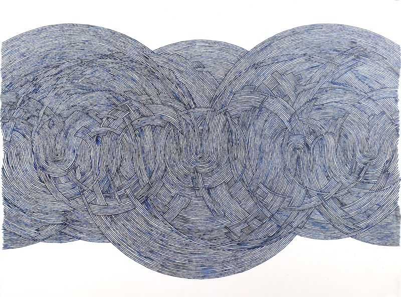 De Volder Untitled #17, 2022 Ink on paper 11 x 14 in 27.9 x 35.6 cm